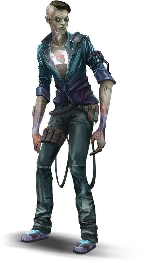 Starfinder Art, Cyberpunk Vampire, Cyberpunk Concept Art, Shadowrun Rpg, Sci Fi Character Design, Cyberpunk 2020, Cyberpunk Rpg, Vampire Masquerade, Steampunk Pirate