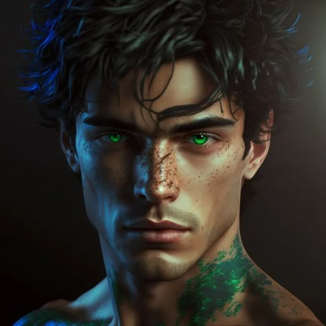 M. L Rut - Fantasy Romance Author on Instagram: "Concept: If Azriel was from the Spring Court and had earth powers instead. (His mom lives in Rose Hall which must be in Spring right??) Made with Midjourney AI and photo editing. . . #EarthAzriel #SpringCourtAzriel #azriel #azrielacotar #acotar #acourtofthornsandroses #midjourney #photoshop" Earth Powers Art, Daemon Black, Instagram Concept, Lux Series, Spring Court, Earth Powers, Character Inspiration Male, Ange Demon, Arte Cyberpunk