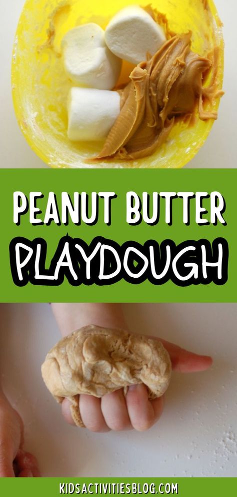 Our easy Peanut Butter Playdough is an edible play dough that is super easy to make, it is pliable for play AND it is tasty! It is one of the few edible playdough recipes that doubles as a dessert. My kids LOVE homemade play dough and this is one of their favorite recipes for many reasons! Edible Playdough Recipes, Peanut Butter Playdough Recipe, Peanut Butter Playdough, Edible Playdough Recipe, Edible Play Dough, Protein Snacks For Kids, Edible Play Dough Recipe, Edible Playdough, Meals Kids Love