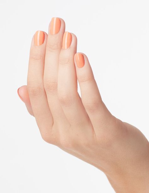 Crawfishin' for a Compliment - Powder Perfection | OPI Long Wear Nail Polish, Kiara Sky Gel Polish, Nail Base Coat, Orange Nail Polish, Orange Nail, Cat Eye Gel Polish, Glitter Gel Polish, Zoya Nail, Gel Couture