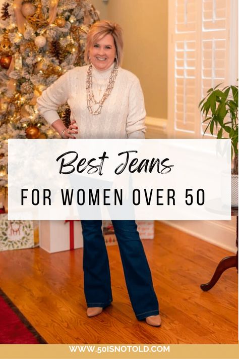 Women Blue Jeans Outfit, Jeans For Women Over 55, Best Pull On Jeans For Women, Stylish Clothes For Women Over 50, Best Blue Jeans For Older Women, Fashion For Women In Their 50s, Best Jeans For 50 Year Old Women, Cute Outfits Over 50, Best Jeans For Women Over Fifty