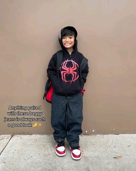 Baby Bot, Spiderman Outfit, Future Son, Kid Outfits, Spiderman Kids, Boys Fall Outfits, Baby Boy Swag, Baby Friends, Boy Fits