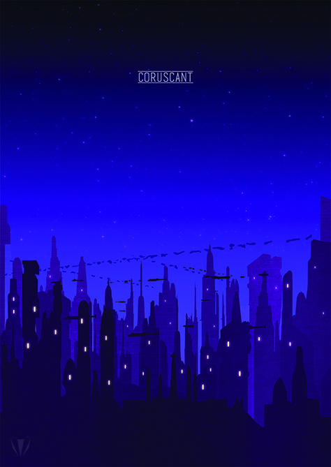 Coruscant Wallpaper, Star Wars Minimalist Wallpaper, Coruscant Aesthetic, Star Wars Minimalist Poster, Lightsaber Holder, Space Widgets, Star Wars Coruscant, Minimalist Star Wars, Star Wars Landscapes