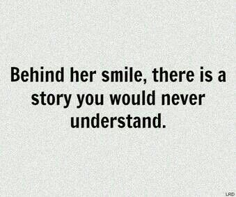 ... Behind her smile Never Understand, Really Deep Quotes, Special Quotes, Deep Thought Quotes, Her Smile, A Quote, Real Quotes, Fact Quotes, Pretty Words