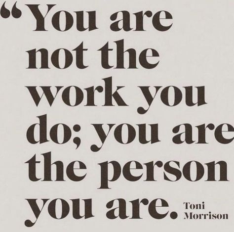 Arianna Huffington on Instagram: “So while we seek meaning and purpose in our work, let’s also remember that we are more than our work and our résumés. #Repost…” Writers Desk, Arianna Huffington, Women Poetry, History Quotes, Toni Morrison, Author Quotes, Quotes That Describe Me, Journal Prompts, Beautiful Words