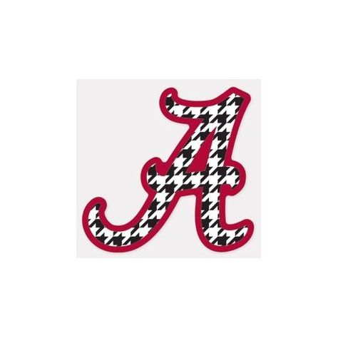 ALABAMA Crimson Tide HOUNDSTOOTH SCRIPT A Logo vinyl decal car truck Tide Logo, Alabama Crimson Tide Logo, Alabama Football Roll Tide, Bama Girl, Alabama Crimson Tide Football, Crimson Tide Football, Alabama Roll Tide, Alabama Football, Football Logo