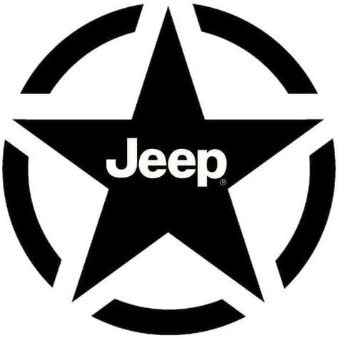 Jeep svg Jeep Logo Design, Jeep Tshirts, Jeep Clipart, Jeep Life Decal, Jeep Wrangler Stickers, Jeep Star, Star Logos, Jeep Svg, Jeep Art