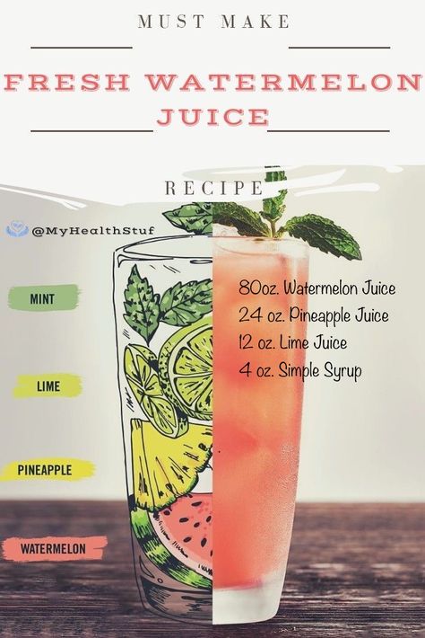 Diy Watermelon Juice, Lemon Juicing Recipes, Healthy Watermelon Juice, Juice Recipes Watermelon, Juicing Recipes With Mint, Watermelon Mint Juice Recipe, Summer Juice Recipes Healthy, Homemade Juice Recipes Juicers, Pretty Juice Drinks