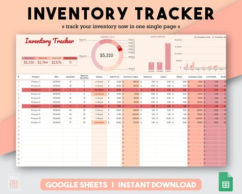 Master inventory management with Google Sheets! Automate your supply chain with spreadsheets and streamline processes for accurate tracking of stock levels. Say goodbye to manual records, hello efficient data analysis in Google Sheets Inventory Template, Concession Stand Inventory Sheets, Excel Inventory Templates, Inventory Management Templates, Inventory Spreadsheet, Google Sheet Template, Inventory Template, Spreadsheet Design, Inventory Tracker