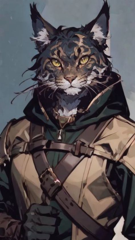 Dnd Tabaxi Rogue, Tabaxi Artificer, Tabaxi Noble, Fantasy Gunslinger, Caracal Tabaxi Dnd, Tabaxi Arcane Trickster, Hag Coven, Tabaxi Art, Dnd Tabaxi Ranger