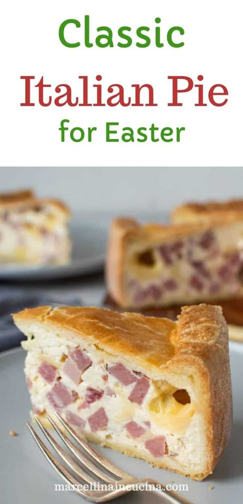 Pizzagaina Recipe, Italian Easter Recipes, Italian Easter Pie, Easter Pie, Pizza Rustica, Italian Easter, Easter Dishes, Easter Breakfast, Italian Meats