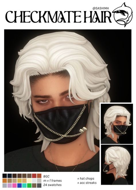 Facial Hair Sims 4 Cc Maxis Match, Ts4 Mm Cc Hair, Male Maxis Match Cc, Sims 4 Cc Clothes, Ts4 Hair, Mods Sims 4, Sims 4 Hair Male, Sims 4 Tsr, Hair Male