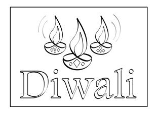 A great way of personalising greeting cards, is to make your own! There are lots to choose from, plus your child can enjoy colouring them in and writing their own message inside. Print off this Diwali card to celebrate the Festival of Lights! Diwali Coloring Pages, Diwali Colours, Diwali Story, Beaver Scouts, Diwali Crafts, Diwali Activities, Diwali 2022, Diwali Drawing, Diwali Card