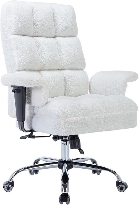 Amazon.com: Ergonomic Big and Tall Executive Office Chair, 90-135° Rocking High Back Swivel Office Chair, Plush Massage Computer Desk Chair, Extra Wide & Thick Home Office Chair with Upgraded Caster : Home & Kitchen Rolly Chairs, Wheel Chair For Desk, Upholstered Office Chair On Wheels, Desk Chair Wheels, Desk Chair With Arms And Wheels, Wooden Desk Chair With Wheels, Rolling Chair, Computer Desk Chair, Executive Office Chairs