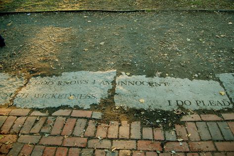 Salem Witch Trials — Halvorson | Tighe & Bond Studio Salem Witch Trials, Witch Trials, Salem Witch, Cemetery, Witch