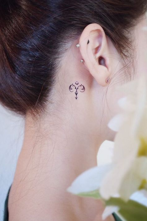 Looking for aries tattoo ideas for women and men?! If you want unique, minimalist aries tattoos to get inspired, we've got you covered with some gorgeous zodiac tattoo ideas HERE Aries Symbol Tattoos, Aries Zodiac Tattoos, Simple Tattoos For Women, Aries Tattoo, Meaningful Tattoos For Women, Meaningful Tattoo, Small Meaningful Tattoos, Pretty Tattoos For Women, Tattoo Design Ideas