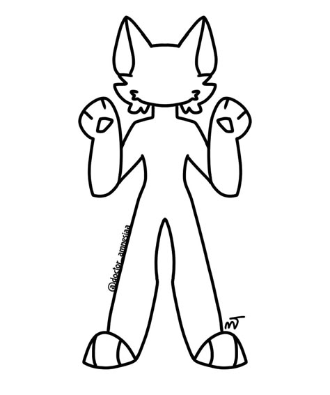 you can use for adopts, your OCs, etc, but please don't claim lineart as yours or edit out my watermark/signature. you can edit, add tails/limbs/etc but please do not make 18+ || art by ramenpuppy 2022! Oc Outline Drawing, Fursona Template, Cat Art Base, Mika Kit Body Base, Warrior Cat Base F2u, Animal Base, Dog Base F2u, Cat Fursona Ref Sheet Base, Free To Use Base Drawing