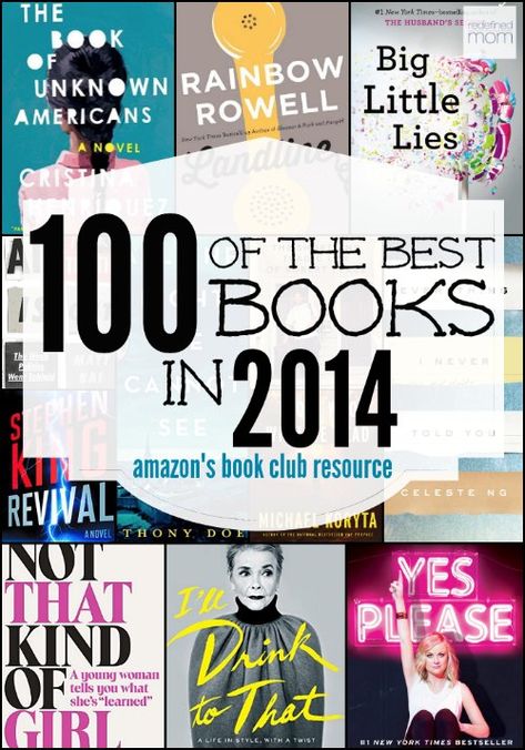 Amazon has released their picks for the 100 Best Books in 2014. This is a great resource for book clubs or great books to read on your own. How many have you read? 100 Best Books, Reading Rainbow, Book Clubs, Must Reads, I Love Reading, Reading Material, What To Read, Books And Movies, Book Worm