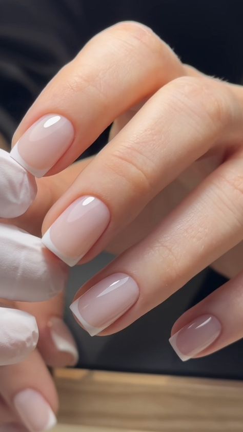 Sophisticated Nails, French Manicure Nails, Subtle Nails, Nagel Tips, Work Nails, Minimalist Nails, Classy Nails, Makati, Chic Nails