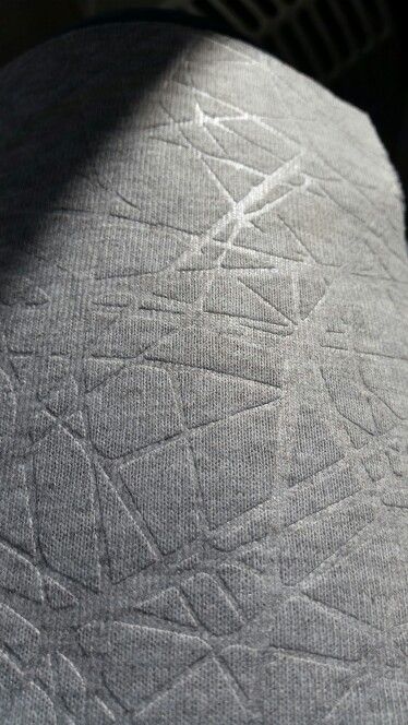 Heat embossed fleece Sportswear Details, Print Techniques, Technical Textiles, Cmf Design, Embossed Fabric, Geometric Fashion, Embossed Printing, Contemporary Textiles, Textiles Techniques