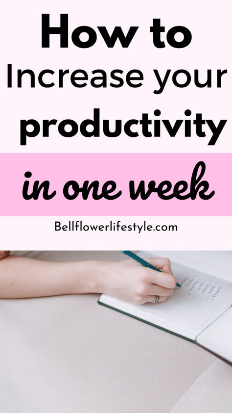 How to increase your productivity in one week How To More Productive, How To Make My Day Productive, Themed Days Of The Week For Productivity, How To Be More Productive, Productivity Challenge, Morning Routine Productive, Stop Being Lazy, Become More Productive, Productive Morning Routine