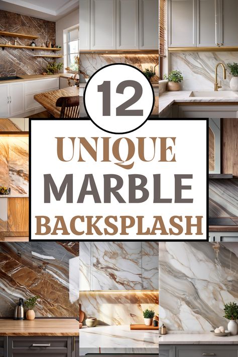 Marble backsplashes are an excellent way to enhance the aesthetic appeal of your kitchen or bathroom. With their natural beauty and variety of patterns, marble can seamlessly blend into any design style, offering both elegance and durability. Marble Backsplash Ideas, Marble Backsplash, Backsplash Ideas, Unique Ideas, Backsplash, Design Style, Natural Beauty, Marble, Canning