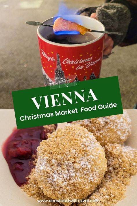 Christmas market food and drink in Vienna Christmas Market Food, Vienna Christmas Market, Vienna Food, Vienna Christmas, Vienna Travel, Christmas In Europe, Christmas Markets, Places In Europe, Holiday Food