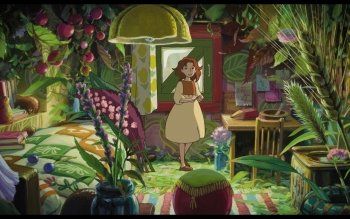 Arrietty Studio Ghibli Films, Art Studio Ghibli, Secret World Of Arrietty, Personajes Studio Ghibli, Studio Ghibli Background, Chihiro Y Haku, Ghibli Artwork, The Secret World, Studio Ghibli Movies