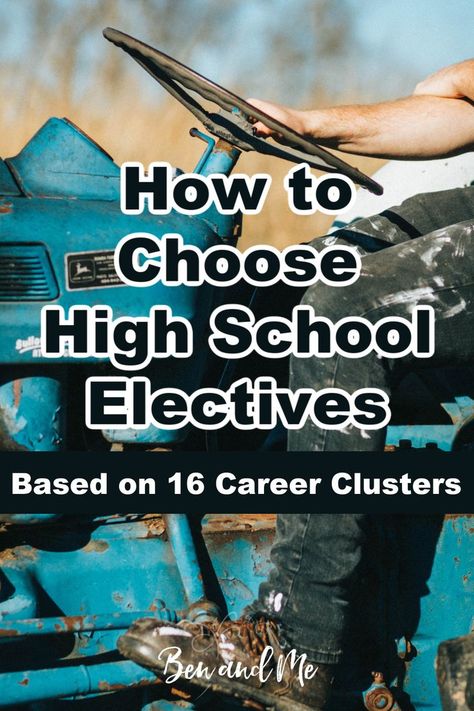 Career Clusters, High School Electives, Homeschool Electives, High School Plan, High School Subjects, Homeschool High School Curriculum, High School Curriculum, Senior Year Of High School, Homeschool Board