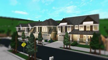 No Large Plot Town Layout Bloxburg, Bloxburg Neighborhood Layout Large Plot, Small Plot City Layout Bloxburg, Blocksburg Town Layout Large Plot, Bloxburg Neighborhood Layout, Bloxburg City Layout Big Plot, Bloxburg Village, Bloxburg Neighborhood, Suburban Town