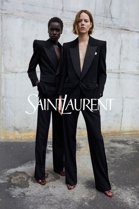 Ysl Style, Ysl Outfit, Yves Saint Laurent Logo, Ysl Aesthetic, 13 Wallpaper, Freja Beha, Ysl Fashion, Freja Beha Erichsen, Lux Fashion