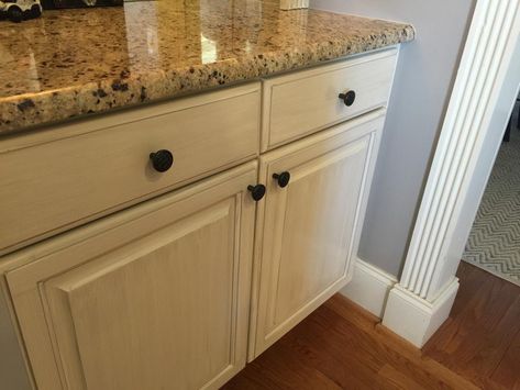 Sw Antique White Cabinets, Sw Antique White, Sherwin Williams Antique White, Mega Greige, Painted Island, Antique White Cabinets, Best Wall Colors, White Kitchen Cabinets, French Blue