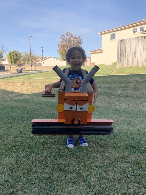 DIY Frank the Combine from Disney Cars Halloween costume! Diy Cars Costume, Pixar Cars Trunk Or Treat, Pixar Cars Halloween Costumes, Cars Family Halloween Costumes, Family Disney Cars Costume, Lightning Mcqueen Costume Diy, Diy Disney Cars Costume, Frank The Combine Costume, Cars Costume Family