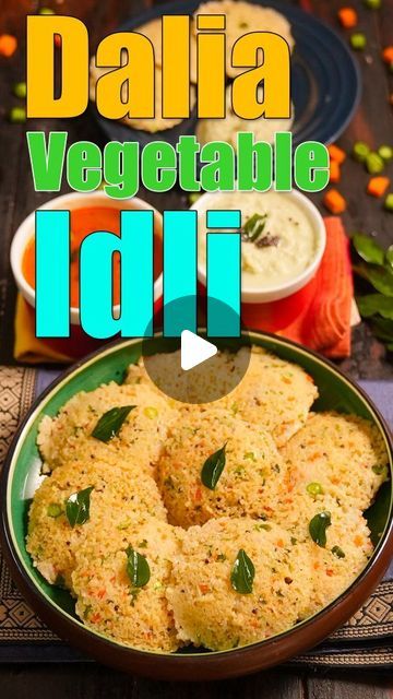 Tarla Dalal Recipes on Instagram: "Dalia Vegetable Idli 1 1/2 cups broken wheat (dalia) 3/4 cup whisked curds (dahi) 1/4 cup finely chopped onions 1/4 cup finely chopped carrot 3 tbsp finely chopped french beans 1 tsp ginger-green chilli paste 2 tbsp finely chopped coriander (dhania) salt to taste 1 tsp fruit salt  For The Tempering 2 tsp oil 1 tsp mustard seeds ( rai / sarson) 1/2 tsp urad dal (split black lentils) a pinch of asafoetida (hing) 1 tbsp chopped curry leaves (kadi patta)  For the tempering To make dalia vegetable idli recipe, heat the oil in a small pan, add the mustard seeds, urad dal, asafoetida and curry leaves. Sauté for a few seconds and keep aside.  For the idli batter Dry roast the broken wheat in a broad pan, till they are golden brown in colour. Remove and keep aside Vegetable Dalia Recipe, Tarla Dalal Recipes, Broken Wheat Recipes, Idli Batter, French Beans, Black Lentils, Idli Recipe, Wheat Recipes, Urad Dal