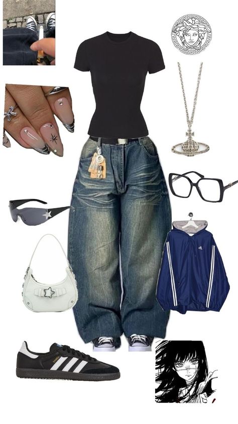 collage 2 Street Style Outfits Casual, Collage Outfits, Cool Outfit Ideas, Cool Outfit, Shoes Outfit Fashion, Outfit Inspo Casual, Trendy Outfits For Teens, Everyday Fashion Outfits, Fashion Diy