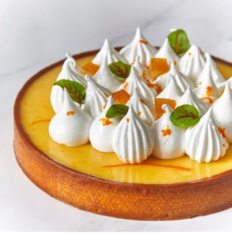 Tarte à l’Orange – Clélia Food & Photo Orange Entremet, Orange Tart Recipe, Tarte Fruit, Dessert Orange, Orange Desserts, Orange Tart, Orange Dessert, Orange Baking, Tart Dough