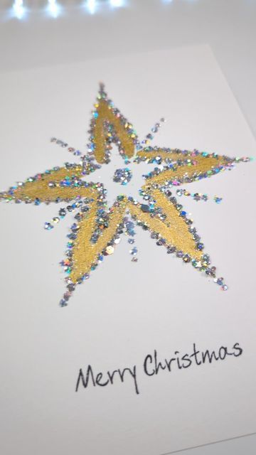 148K views · 11K likes | Marta Lapkowska on Instagram: "How to paint a STAR ⭐🎄I have finally found a way to create pretty even star ✨ ☺️ This gorgeous GOLD 🪙 watercolor paint is from @skrim_watercolors great shade that matches to all colours ! Use code Maremi20 for extra 20% off ⚡ How to Paint a Christmas Star Greeting Card 🎄 Use Toilet Rolls Stamping Painting Trick to create your Card 🎄 Learn how to paint EASY watercolor Tree! Perfect painting idea for beginners, kids - no experience needed! ------ 🔗 links 🔗 to all products used in the video find in my Instagram profile click 'tap bio' link 🔗 ------- 🔹--- Stamp 5 arms with toilet paper rolls. Start with A shape and then add both arms in the straight line. Next paint it inside with gold colour. 🔹--- In addition add some Glitter 🪩 Painting Idea For Beginners, Painted Christmas Cards, Pilot Pens, Rainbows Christmas, Star Painting, Christmas Card Art, Watercolor Tree, Gold Watercolor, Watercolor Christmas Cards