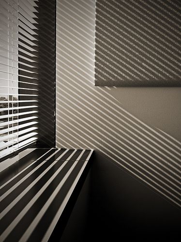 Blind Abstract by the other Martin Taylor Geometric Photography, Window Shadow, Sun Blinds, Zombieland Saga, Pattern Photography, Striped Art, Shadow Photography, Minimalist Photography, Photography Projects