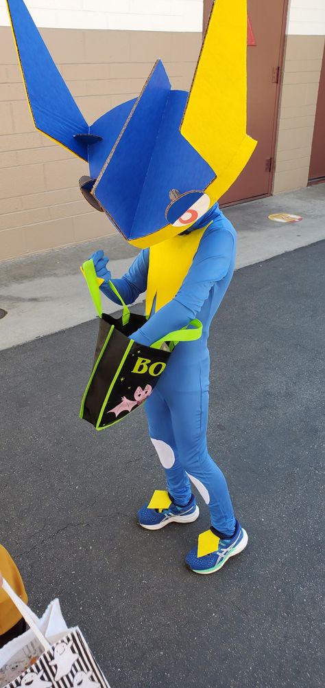 Greninja Pokemon Costume Cosplay Kids Greninja Costume Diy, Mewtwo Costume Diy, Greninja Pokemon, Greninja Costume, Pokemon Costumes Kids, Pokemon Costumes Diy, Pokemon Halloween Costume, World Book Day Ideas, Pokemon Halloween