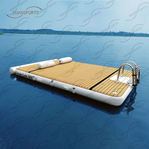 Pond Gazebo, Pool Platform, Diy Motorhome, Floating Dock Plans, Inflatable Floating Island, River Toys, Casa Miami, Floating Boat Docks, Floating Lounge