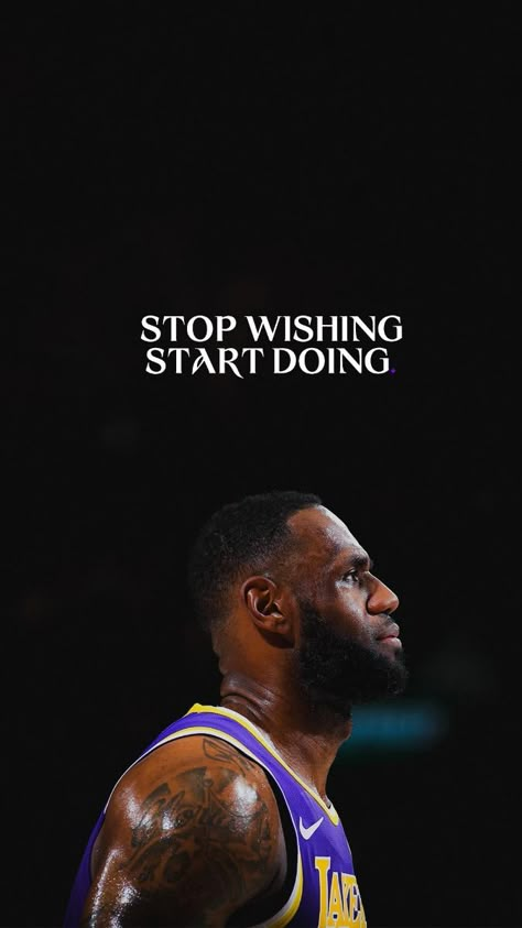 Basketball Motivational Quotes, Basketball Theme Room, James Wallpaper, Nba Quotes, Quotes For Athletes, Basketball Quotes Inspirational, Mike Tyson Boxing, Lebron James Wallpapers, Emo Tattoos