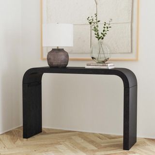 Search results for "console" Arch Console, Black Entryway Table, White Entryway Table, Egypt Sherrod, Console Table Entryway, Entry Console Table, Light Colored Furniture, Narrow Entryway, Console Table Styling