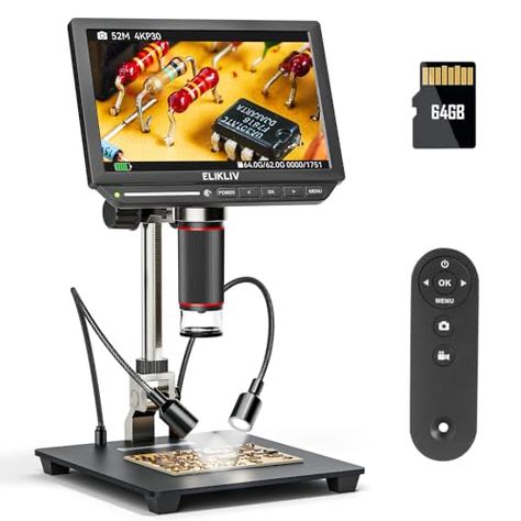 See True, Digital Microscope, Microscopes, Family Video, Lab Equipment, Hdmi Cables, Micro Sd Card, Mac Os, Soldering