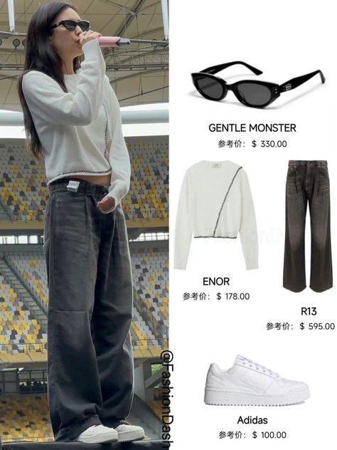 Jennie Bp Outfit Casual, Jennie Style Outfits Casual, Jennieism Outfits, Blackpink Outfits Casual, Blackpink Casual Outfits, Jennie Casual Outfit, Jennie Outfits Casual, Jennie Outfit Ideas, Jennie Outfits