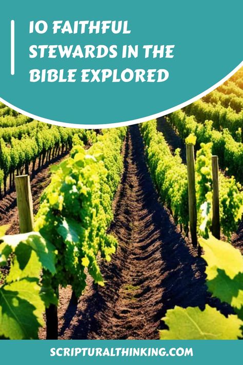 10 Faithful Stewards in the Bible Explored Biblical Stewardship, Priscilla And Aquila, Parable Of The Talents, Night Prayer, Promised Land, Faith In God, The Covenant, Trust God, The Bible