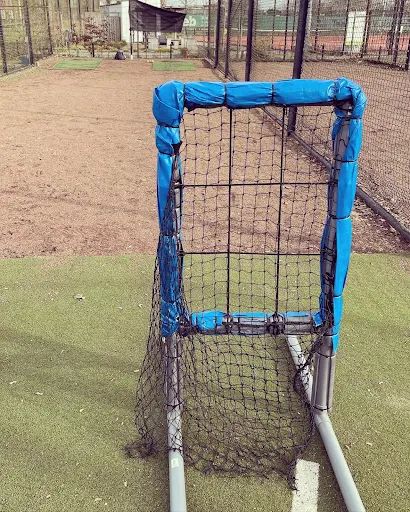 Eric D. Schabell: DIY Guide to Building a Pitching Pocket 9 Hole How To Build A Batting Cage, Diy Pitching Mound Baseball, Batting Cage Backyard, Baseball Project, Pitching Mound, Baseball Diy, Baseball Dugout, Baseball Workouts, Backyard Sports