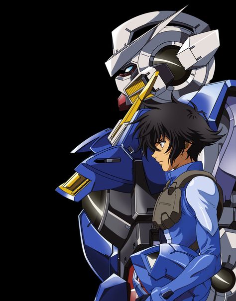 Setsuna F. Seiei - Mobile Suit Gundam 00 - Image #263747 - Zerochan Anime Image Board Gundam 00 Setsuna, Setsuna F Seiei, Gundam Oo, Gundam Illustration, Gundam Exia, Mobile Suit Gundam 00, Mecha Suit, Gundam Build Fighters, Anime Mobile