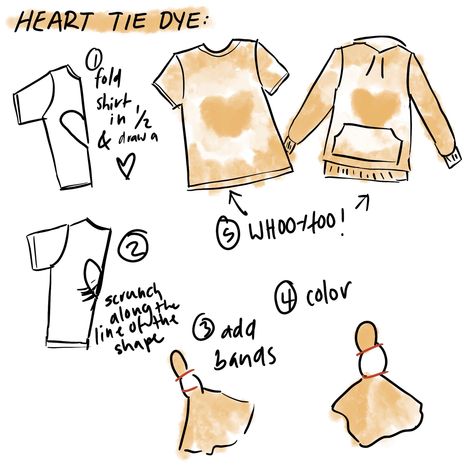 how to tie dye, types of tie dye, tie dye ideas Types Of Tie Dye, Printed Cotton Tie-dye T-shirt, Tie Dye Ideas, Washed Tie Dye Cotton T-shirt, Cotton Tie-dye T-shirt With Graphic Print, Heart Tie Dye, Casual Hand Dyed Tie Dye T-shirt, Types Of Ties, Casual Hand-dyed Tie-dye T-shirt