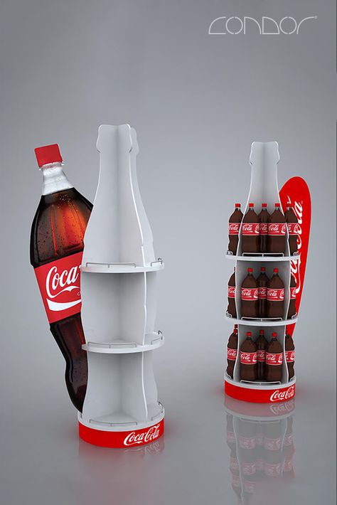 Fsdu Display Design, Bottle Stand Display, Pos Design, Drink Stand, Pos Display, Packaging Template, Bottle Display, Bottle Stand, Pop Display