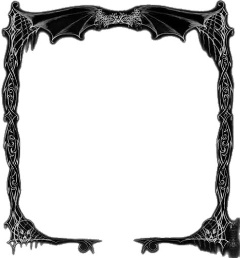 Emo Photos, Picture Borders, Gothic Tops, Gothic Design, Gothic Aesthetic, Png Icons, Dark Gothic, Phone Wallpaper Images, Aesthetic Stickers